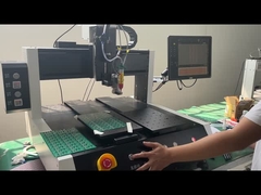 Máy phân phối keo SMT bàn kép với hệ thống PC và CCD