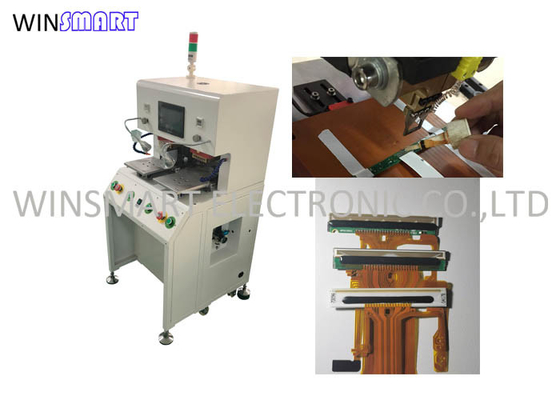 Điều khiển tách biệt Máy hàn thanh nhiệt kép Bộ cố định kép nhiệt độ