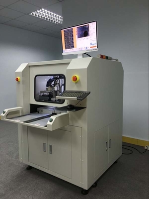 Máy định tuyến PCB CNC hai bảng 100mm / S Manul tải và dỡ