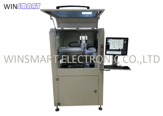 Máy phủ phù hợp phân phối keo hoàn toàn tự động SMT cho PCB 450x450mm