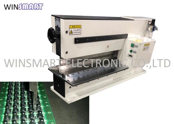 Max 2mm Clearance Metal Core Guillotine PCB Cutter với áp suất điều chỉnh cho V Cut PCB Depaneling