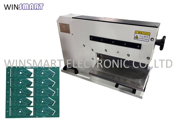 Mua Ít hơn 300u căng nhôm LED PCB Cutter 400mm Linear Blade PCB Depanelizer online manufacture