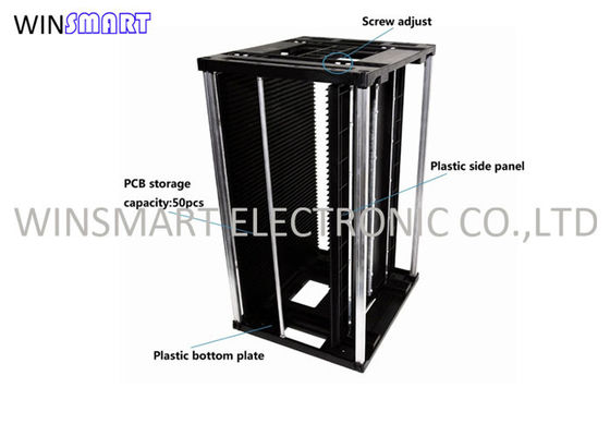 Đàn lưu trữ tải PCB 355x320x563mm Đàn tạp chí chống tĩnh SMT ESD