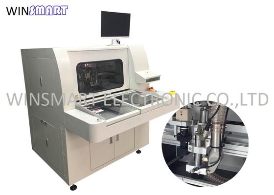 6KG / Cm2 Hệ thống CCD trực quan không khí máy hút bụi đầu tiên PCB Depaneling Router