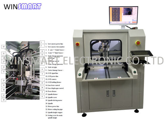 Giá tốt. Máy tách PCB trục chính 60000RPM, Máy tách PCB bán tự động trực tuyến