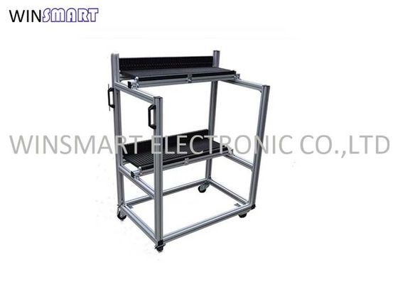 Giá tốt. Khay nạp liệu SMT của Fuji NXT, 4 bánh xe ESD Giá đỡ khay nạp SMT trực tuyến