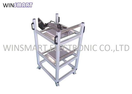 Giá tốt. Xe đẩy SMT đa năng ESD Các loại khay nạp SMT hợp kim nhôm cho dòng SMT trực tuyến
