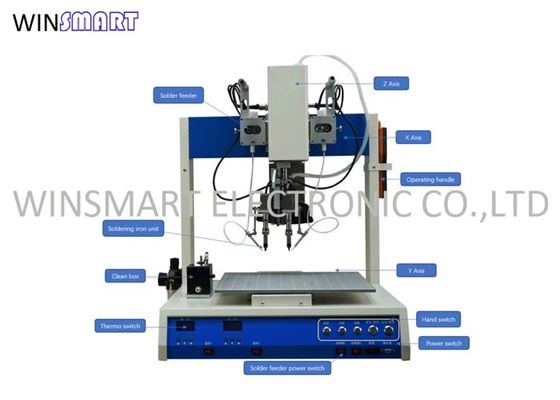 Máy hàn robot hai đầu điều khiển bằng động cơ bước