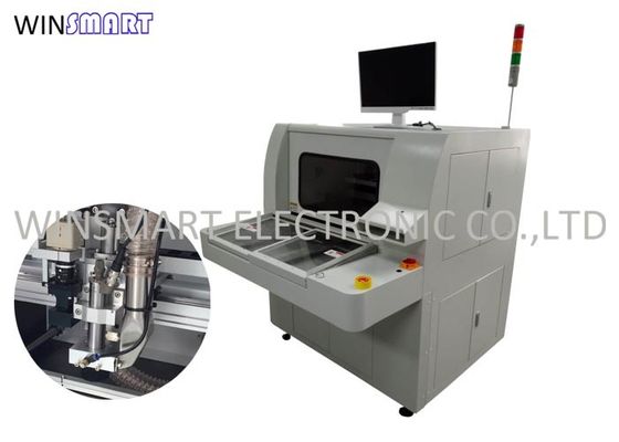 Giá tốt. Bộ định tuyến PCB bàn đôi AC380V với hệ thống làm sạch chân không trực tuyến