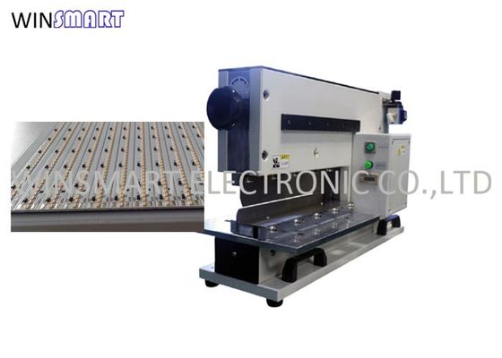 Giá tốt. V Cut PCB Depanelizer cho phép các thành phần cao 70mm với hai dao tuyến tính trực tuyến